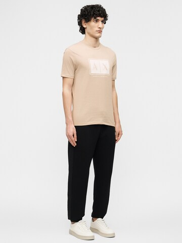 ARMANI EXCHANGE Póló - bézs