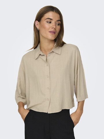 ONLY Blouse 'ONLAstrid' in Beige: front