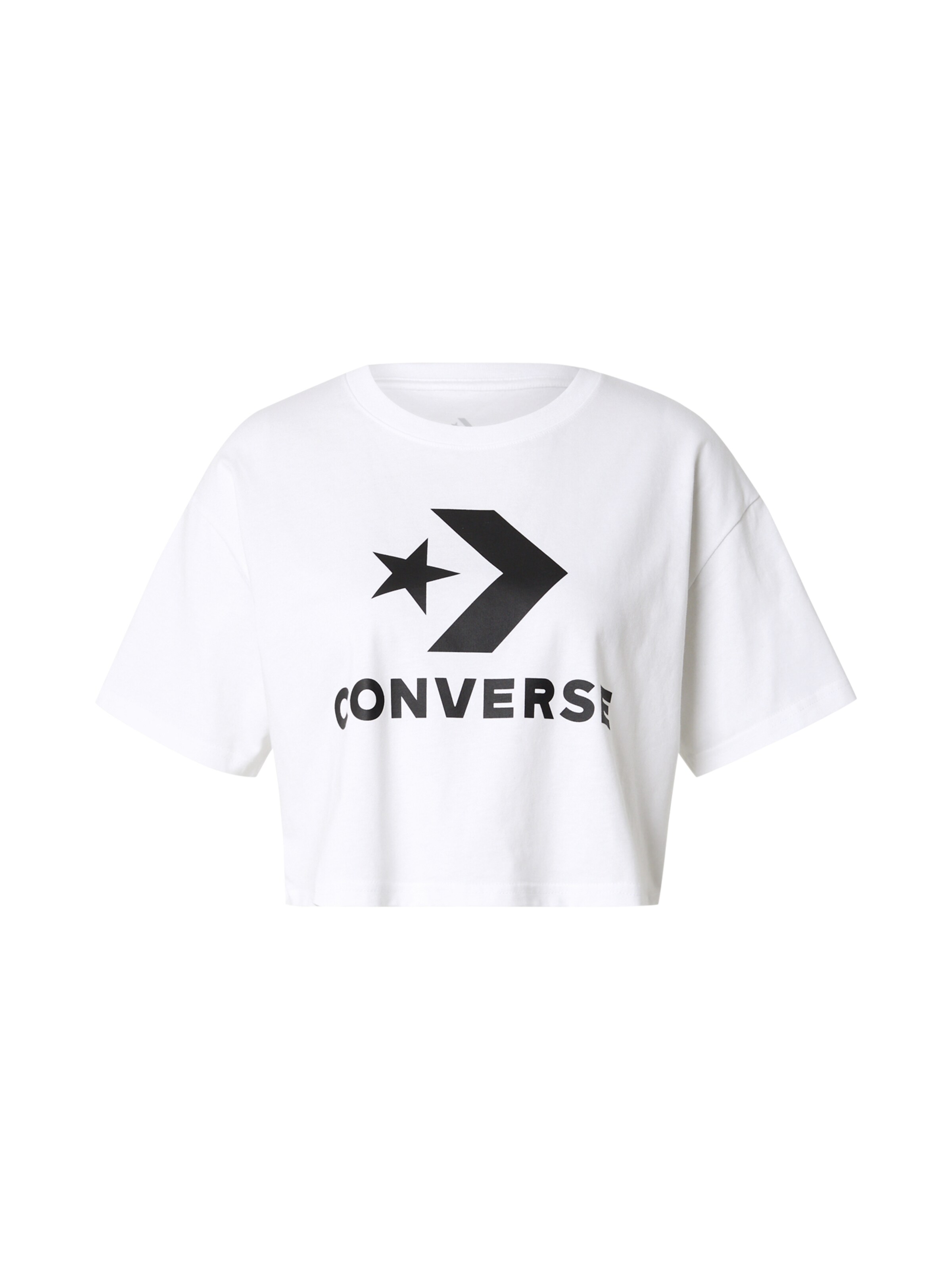 CONVERSE T-Shirt 'Star Chevron' in Weiß: Vorderseite