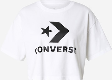 CONVERSE T-Shirt 'Star Chevron' in Weiß: Vorderseite