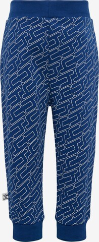 Effilé Pantalon Hummel en bleu