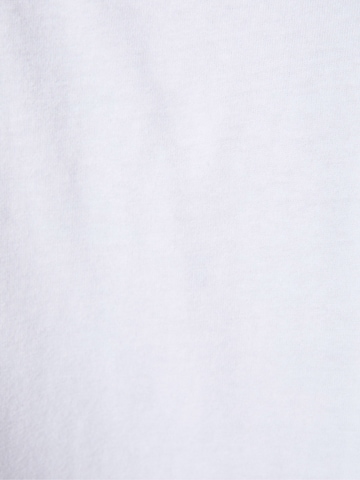 T-Shirt Bershka en blanc