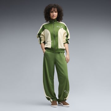 PUMA Sweatvest 'T7 Love Of The Cat' in Groen