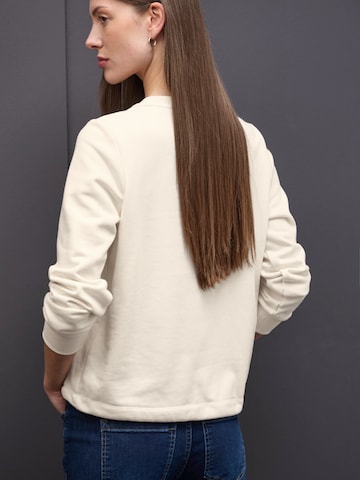 STREET ONE Sweatshirt i beige