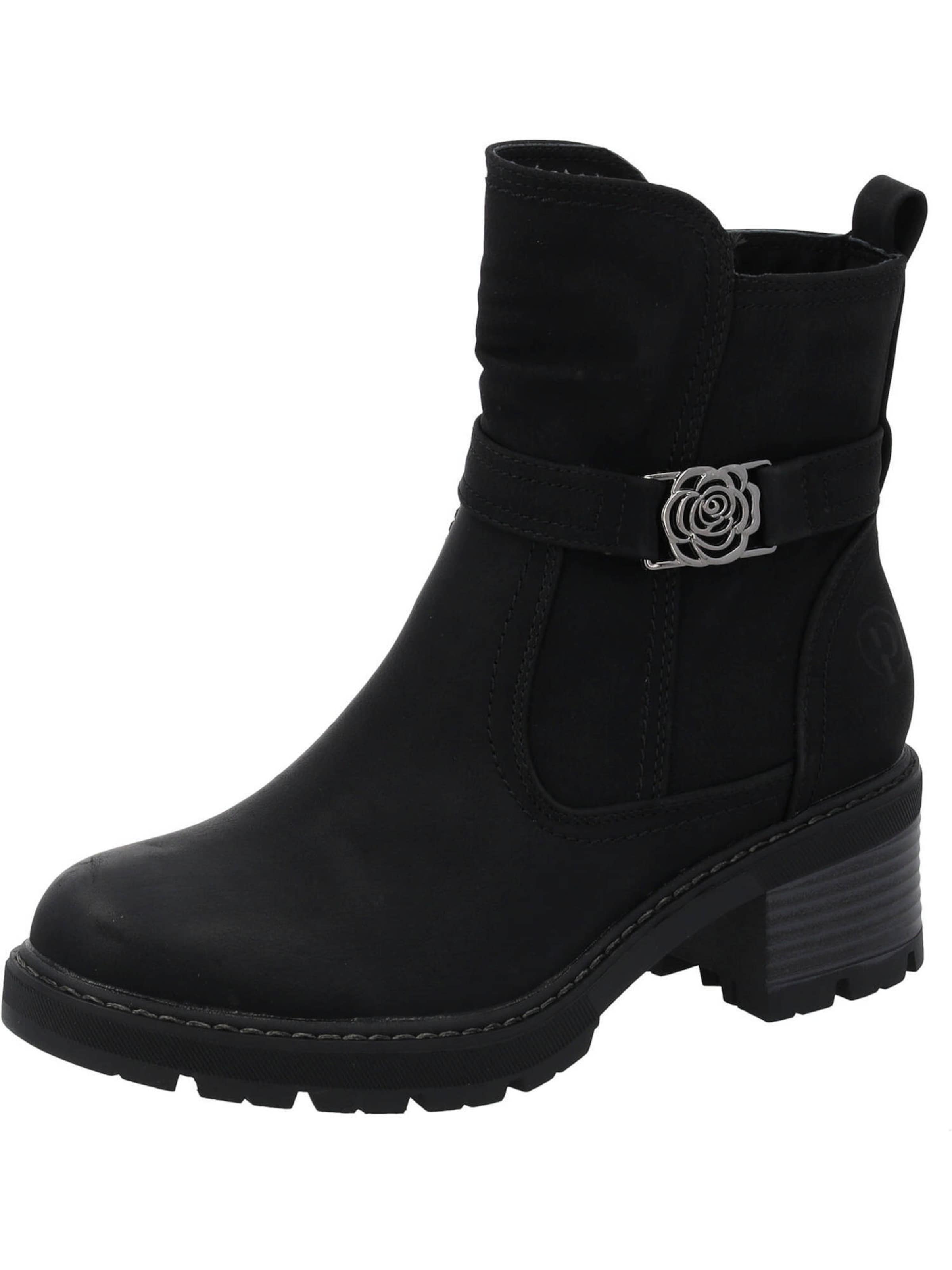 Bottes 'Jaiya' Palado en noir : devant