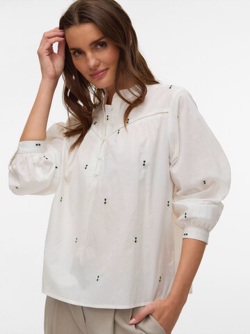 VERO MODA - Blusa 'VMIRIS' en blanco: frente