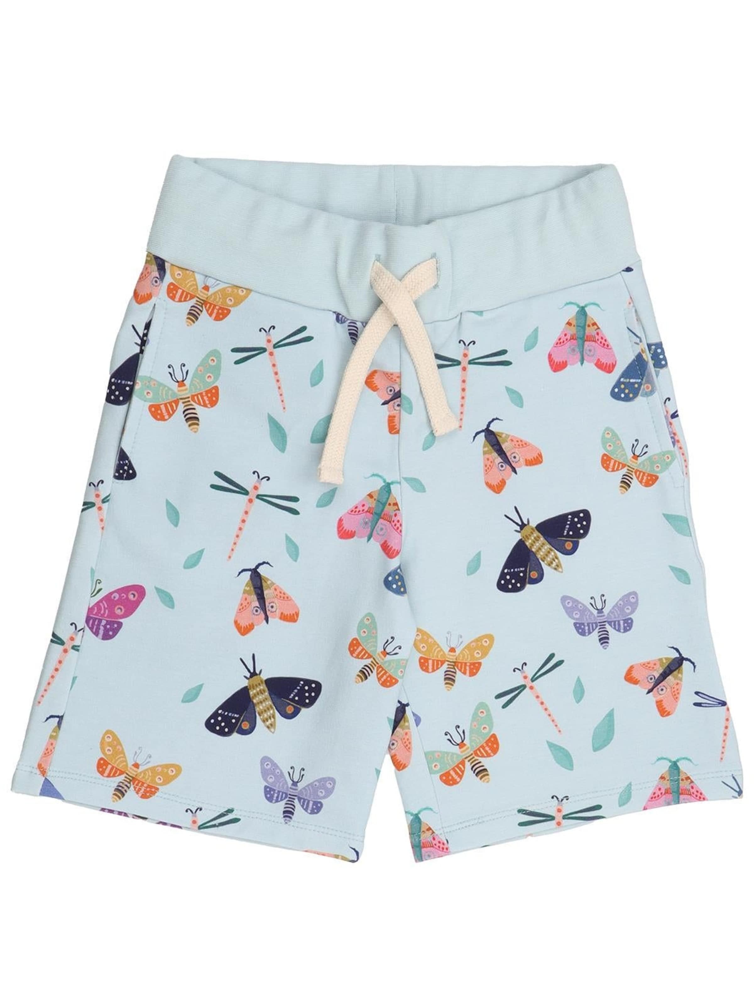 Walkiddy Regular Pants in Blue: front