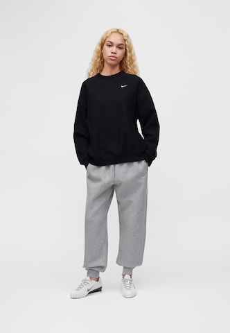 Nike Sportswear Μπλούζα φούτερ 'STDO FLC' σε μαύρο