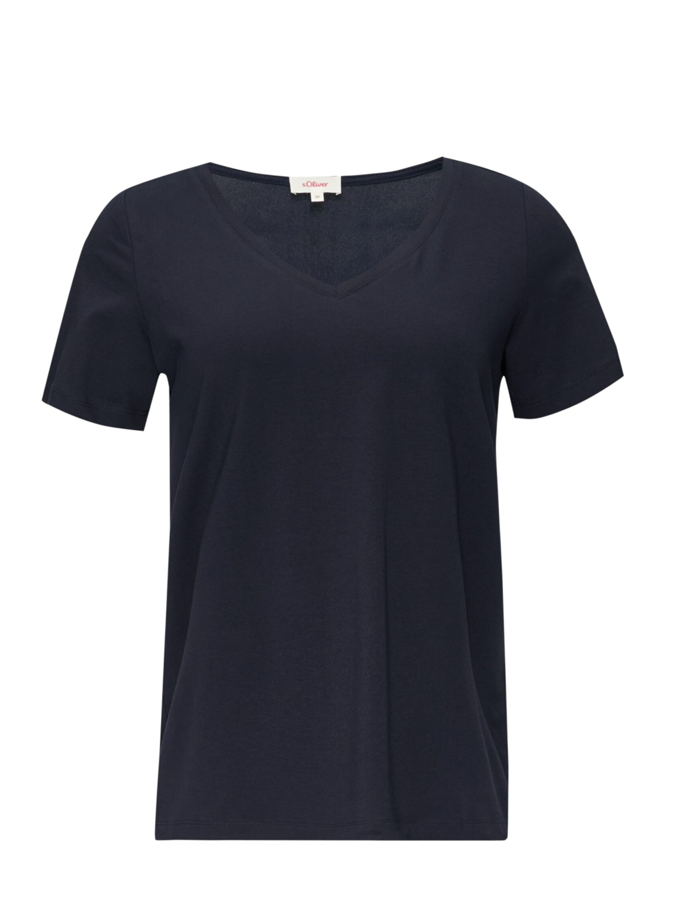 s.Oliver Shirt in Blauw: voorkant
