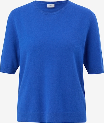 s.Oliver BLACK LABEL Sweater in Blue: front