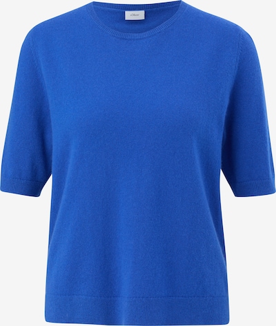 s.Oliver BLACK LABEL Pullover in blau, Produktansicht