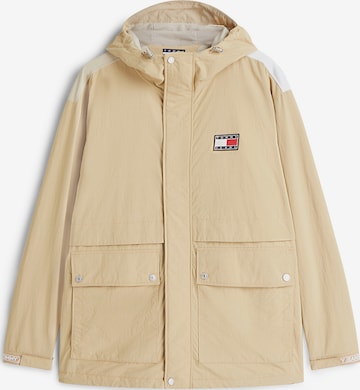 Veste mi-saison Tommy Jeans en beige : devant