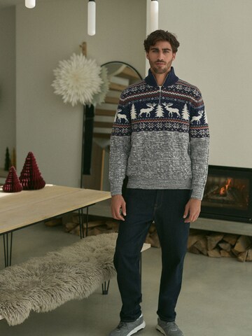 Next Pullover i blå