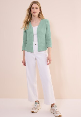 CECIL Strickjacke 'Ajour' in Grün