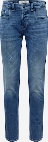 Only & Sons Regular Jeans 'WEFT' in Blauw: voorkant