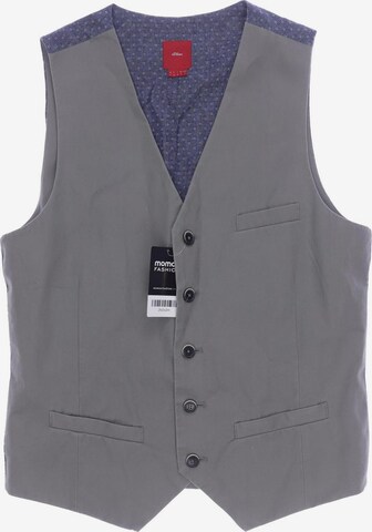s.Oliver Vest in S in Grey: front