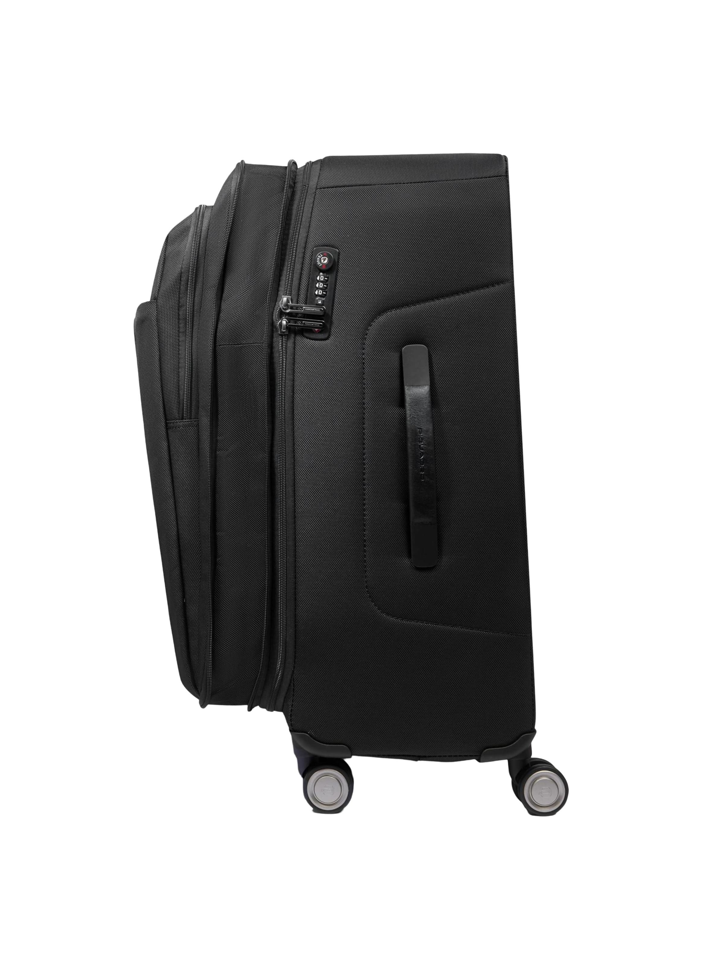 Piquadro Trolley in Zwart