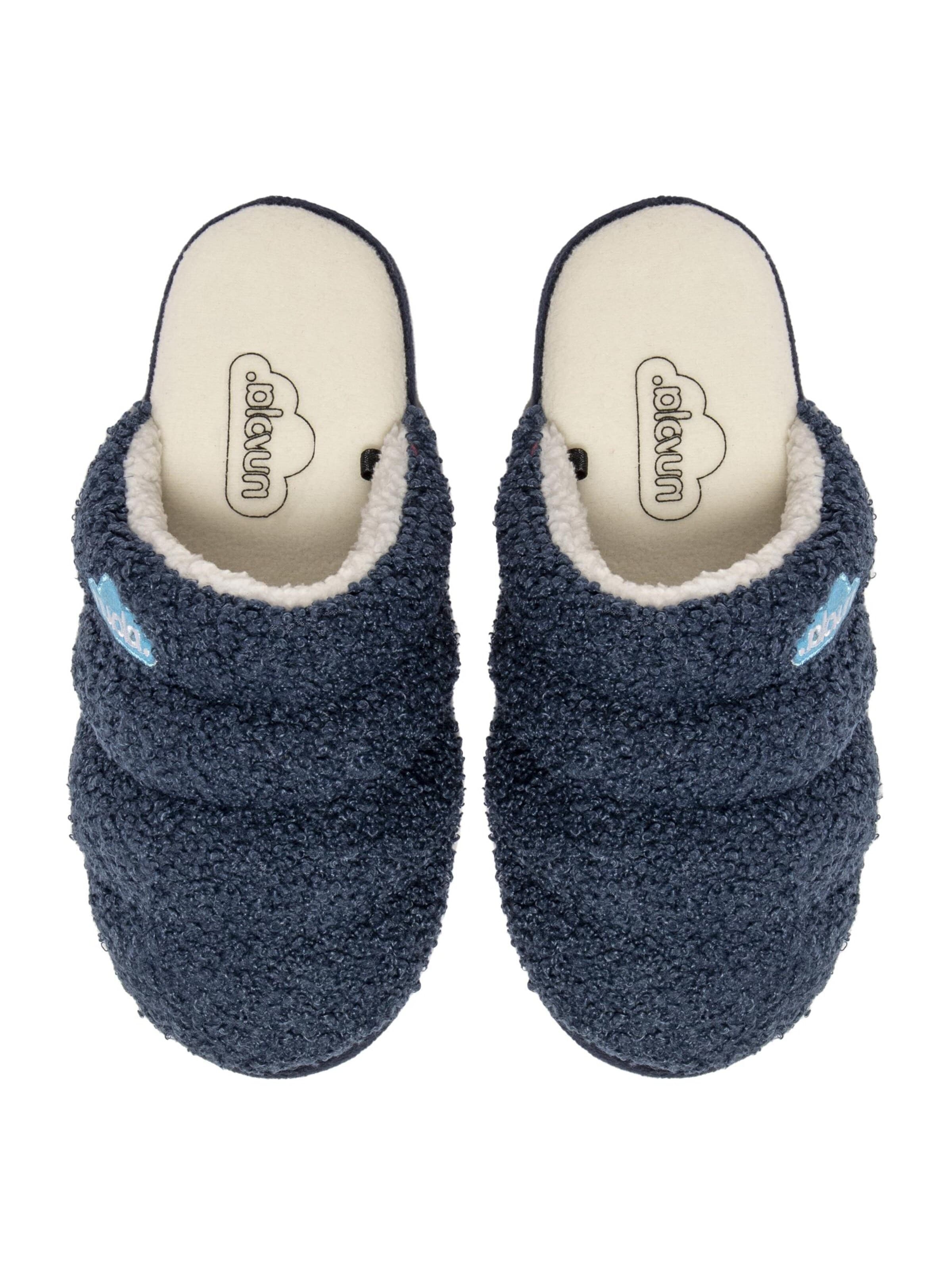 Nuvola. - Pantufa 'Zueco Sheep' em azul