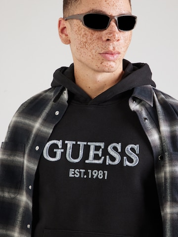 GUESS Sweatshirt 'BEAU' in Black