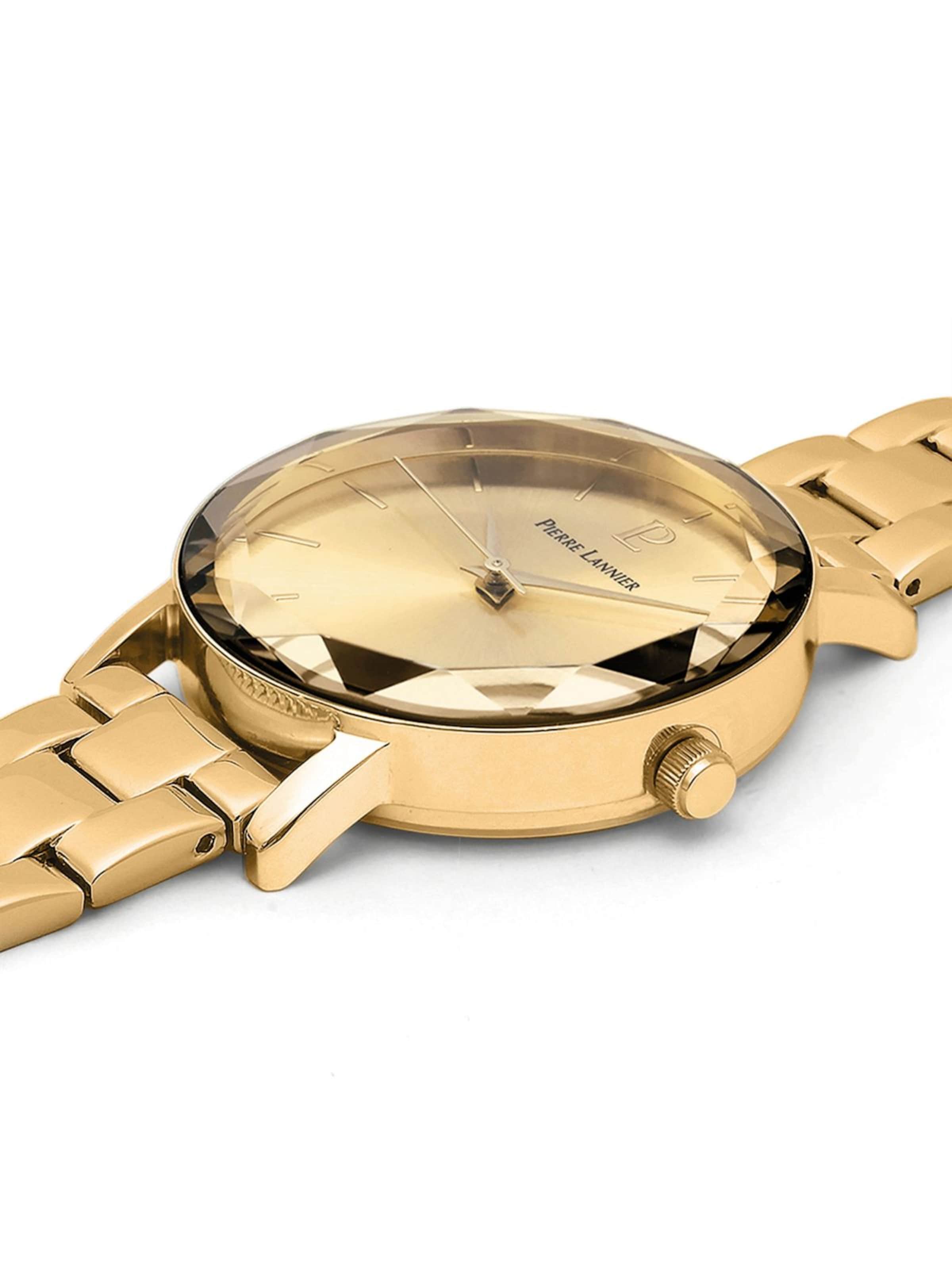 Pierre Lannier Analoguhr‌‌‌‌‌‌‌‌‌ in Gold