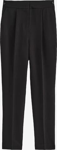 juoda Next Prigludęs Klostuotos kelnės: priekis