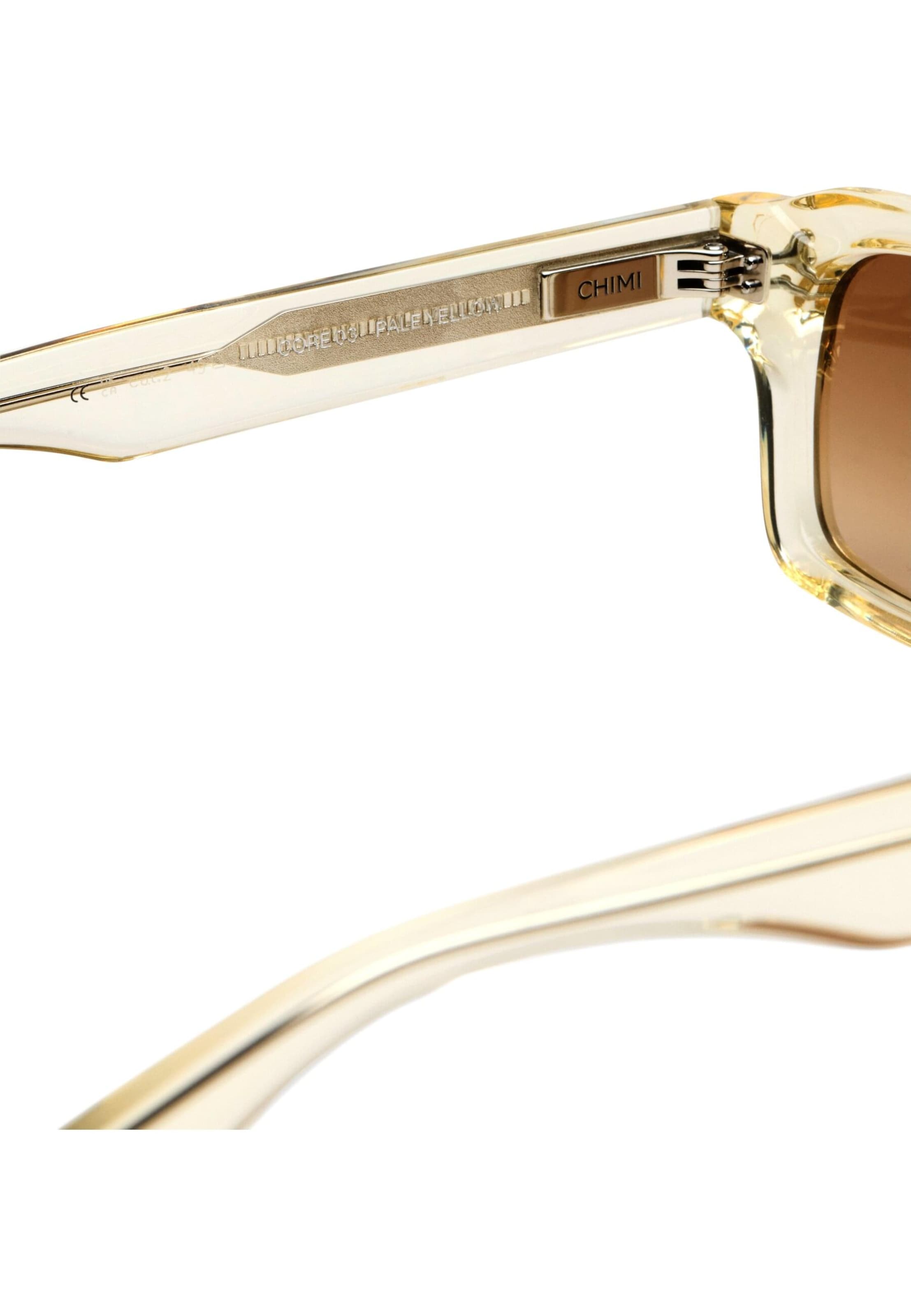 CHIMI Sonnenbrille in Gelb