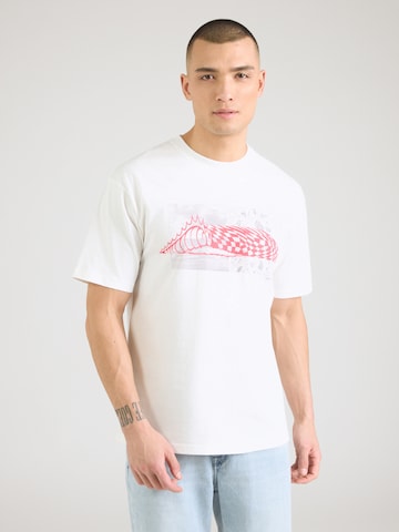 VANS Shirt 'WAVE CHECK' in White: front