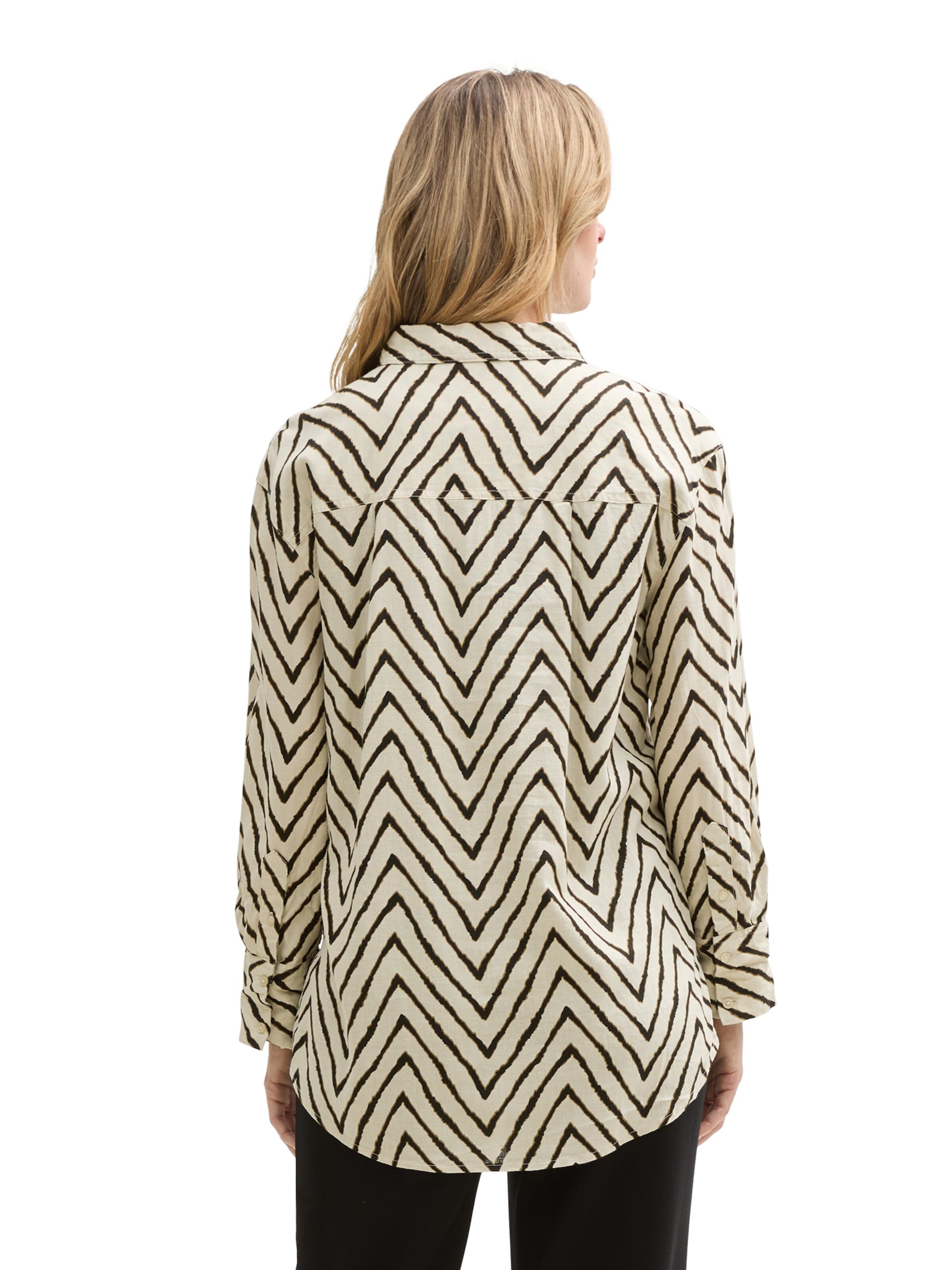 TOM TAILOR Blouse in Beige