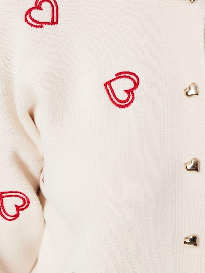 Giacchetta Happiness İstanbul di colore rosso scuro / bianco naturale, Visualizzazione prodotti