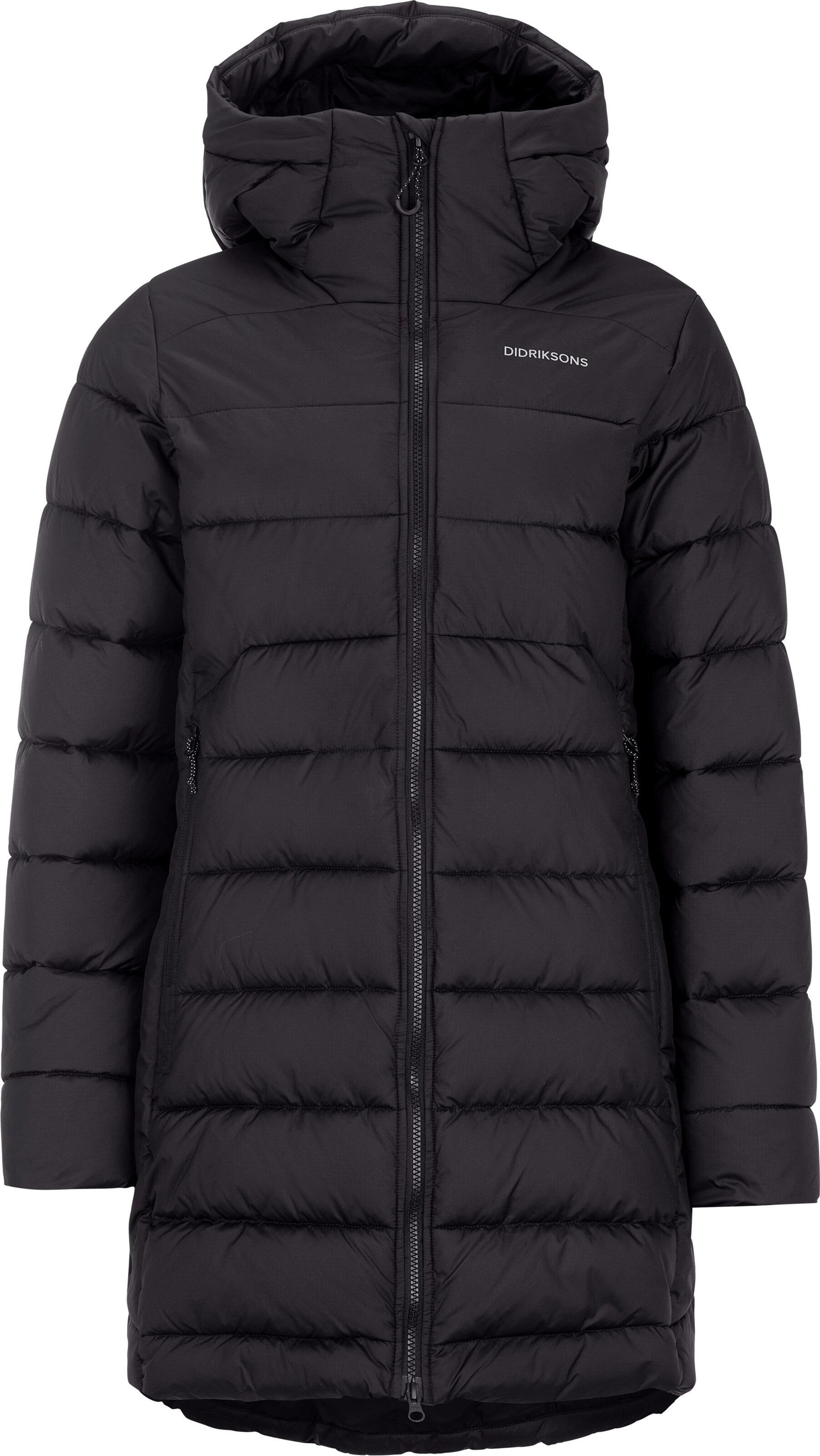 Manteau outdoor 'TEJLA' Didriksons en noir : devant