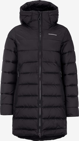Cappotto outdoor 'TEJLA' di Didriksons in nero: frontale