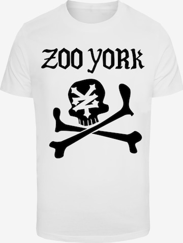 ZOO YORK Shirt in Wit: voorkant