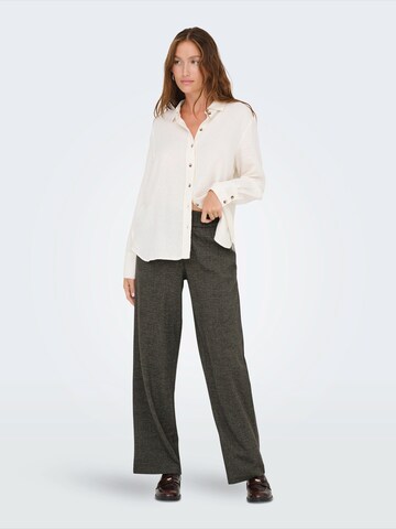 Wide leg Pantaloni 'ONLDELL' di ONLY in nero: frontale