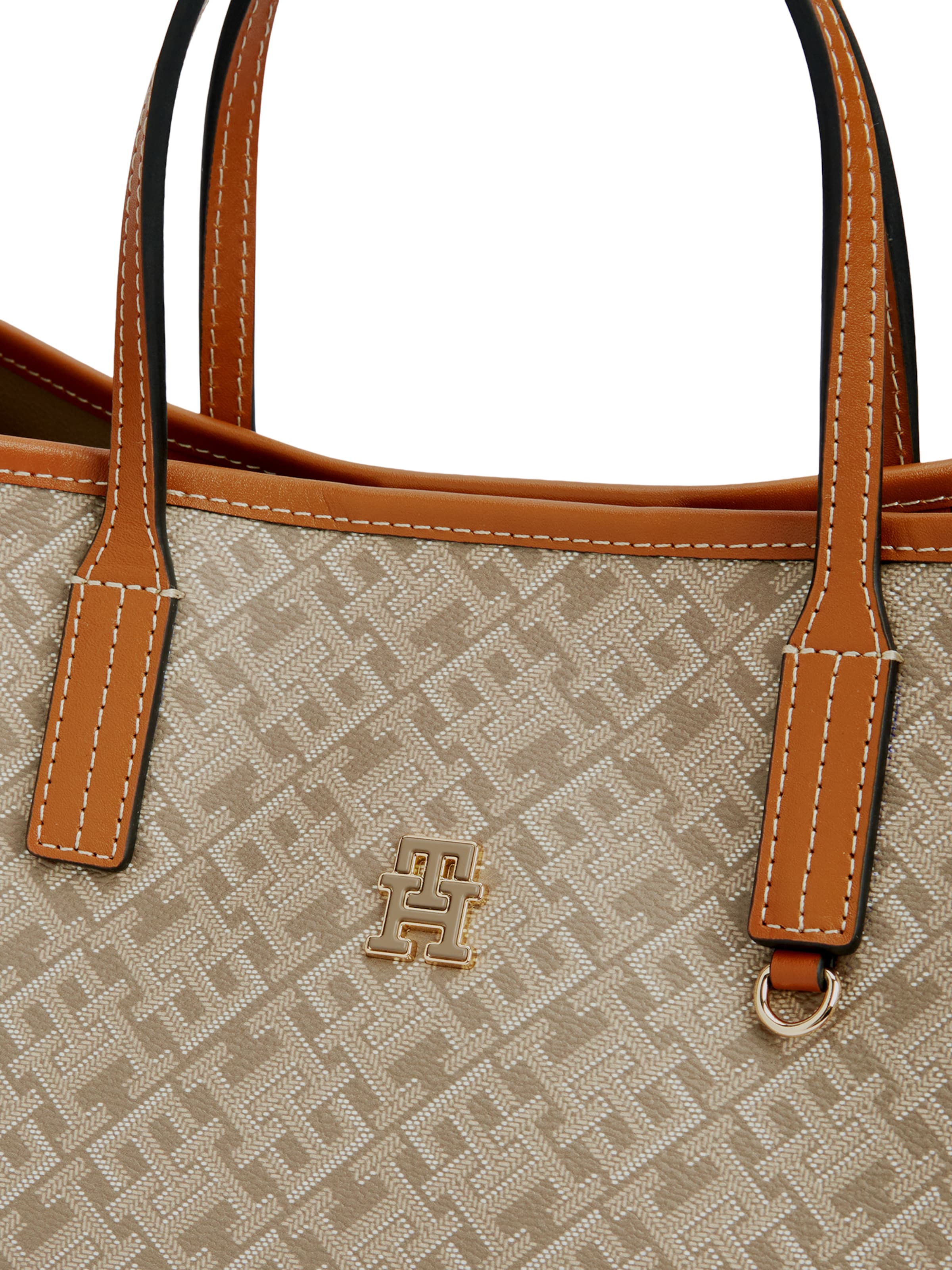 TOMMY HILFIGER Shopper in Grün