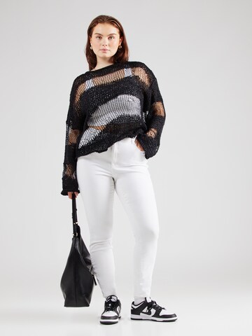 Vero Moda Curve Skinny Jeans 'Phia' in Weiß