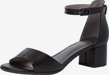 JANA Sandals in Black: front