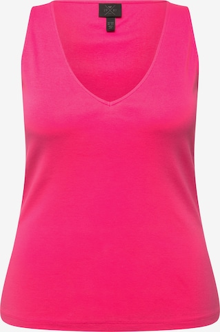 Ulla Popken Top in Roze: voorkant