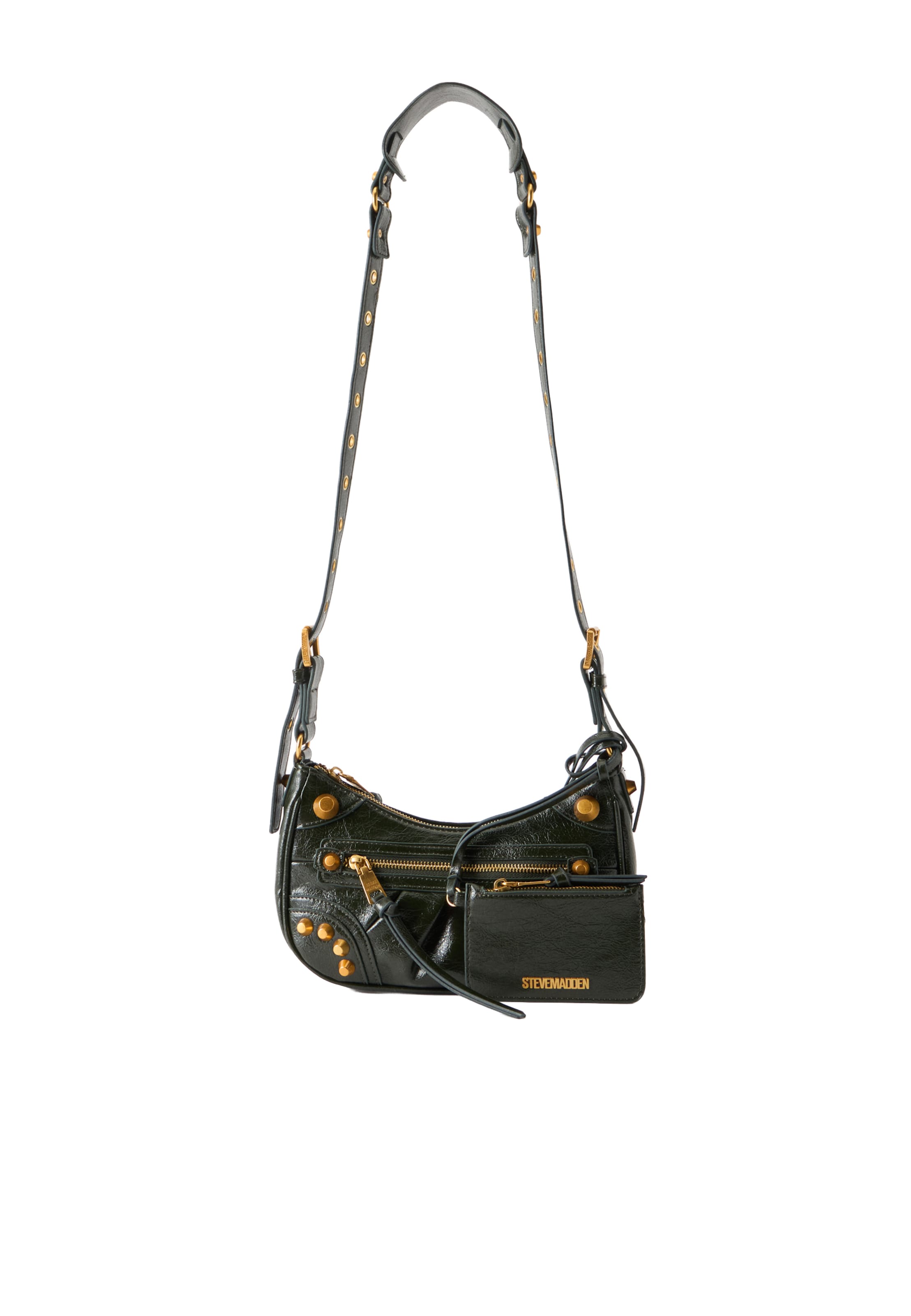 STEVE MADDEN Torba za čez ramo 'Bglowing' | zelena barva: sprednja stran