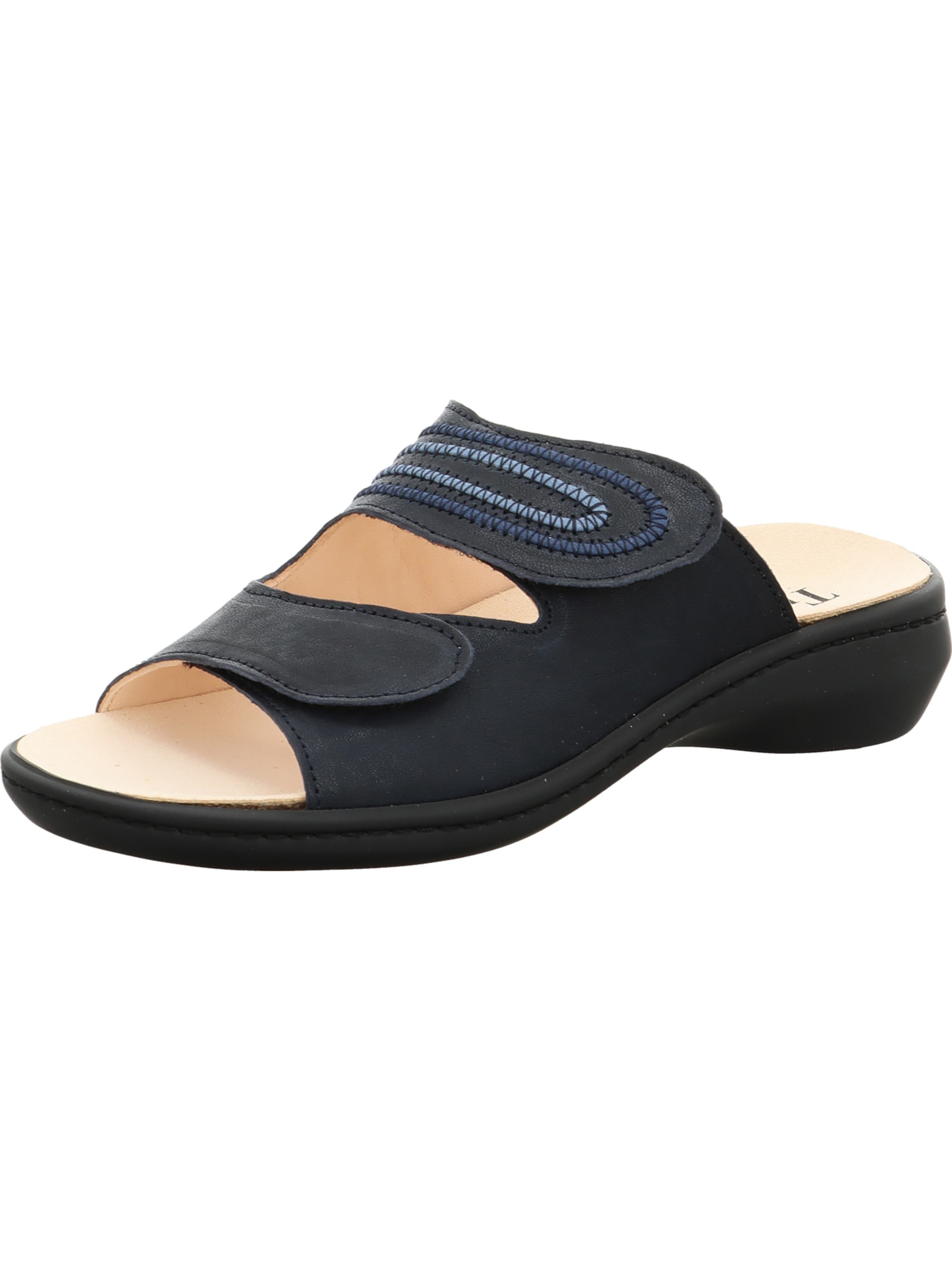 THINK! Pantolette 'CAMILLA' in Blau: Vorderseite