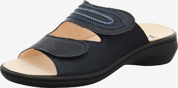 THINK! Pantolette 'CAMILLA' in Blau: Vorderseite