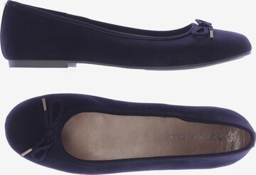 TAMARIS Flats & Loafers in 40 in Blue: front
