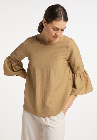 usha WHITE LABEL Bluse in Beige: predná strana