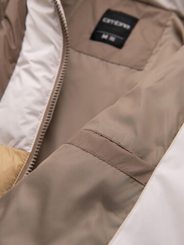 Ombre Winterjas in Beige