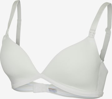 balta MAMALICIOUS Trikampė Liemenėlė: priekis