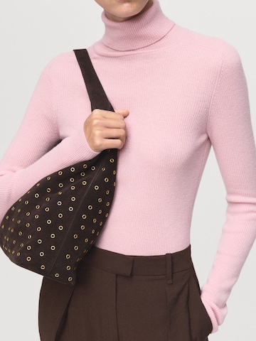 Pulover 'LANOTE' de la MANGO pe roz