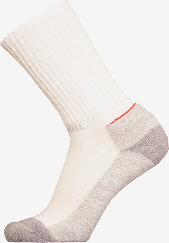 UphillSport Athletic Socks in White: front