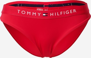 Slip costum de baie de la Tommy Hilfiger Underwear pe roșu: față