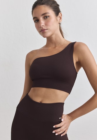 Bustino Reggiseno di Aim'n in marrone: frontale
