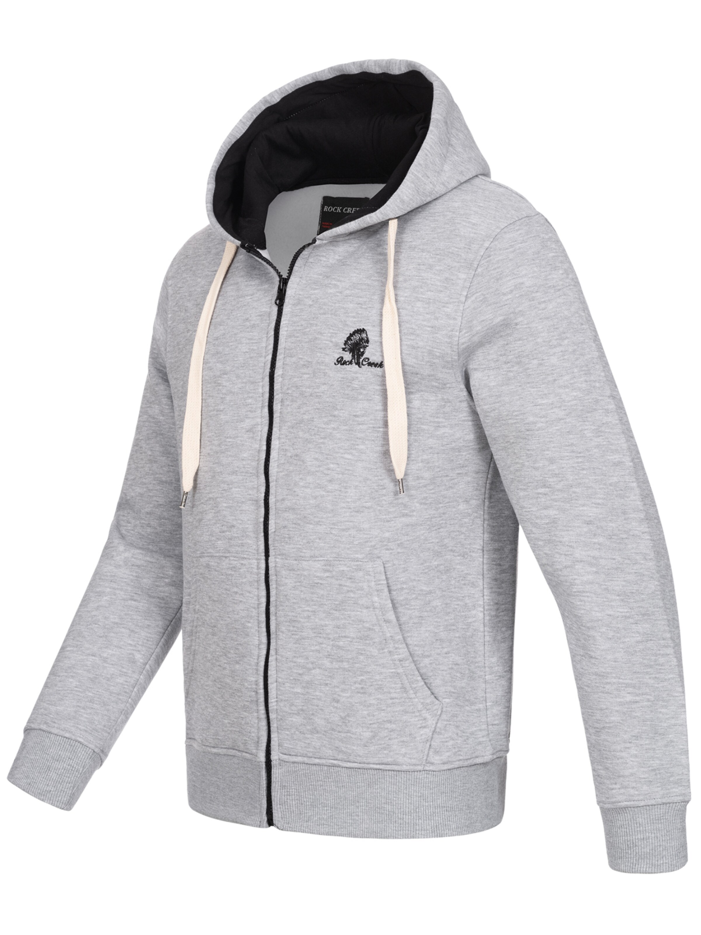 Rock Creek Sweatjacke in Grau