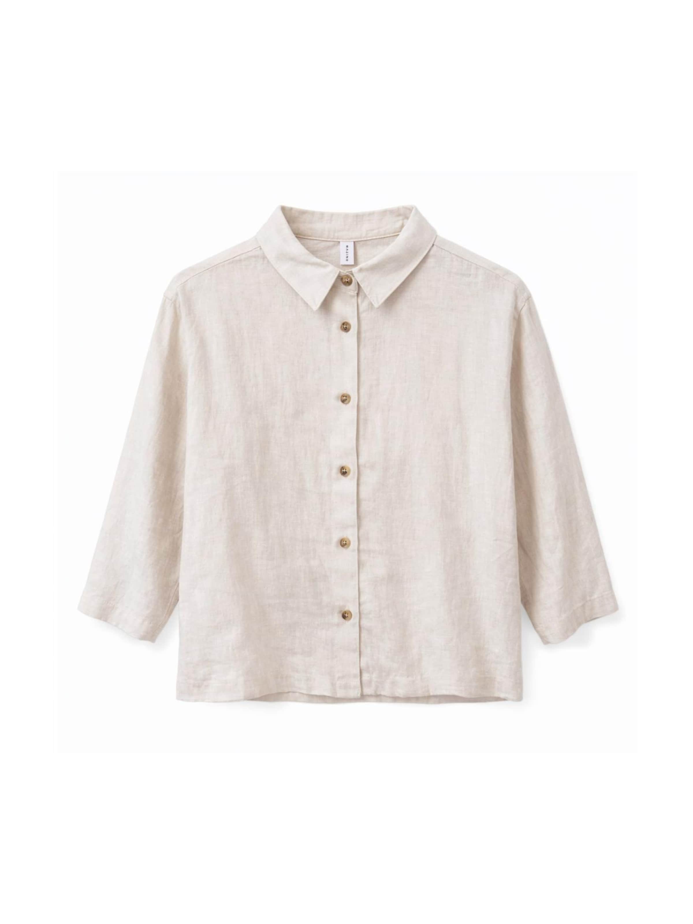 mazine Blouse 'Lia' in Beige: front